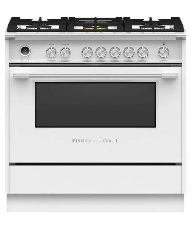 White Kickstrip for Classic Freestanding Range, 36"