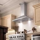42 In. Crownsound™ Ducted Vent Wall Mount Range Hood In Stainless Steel With Built-in Bluetooth Speakers view 2