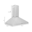Convertible Vent Wall Mount Range Hood (KL3) - 30 inch view 10