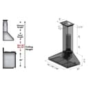36 In. Crownsound™ Ducted Vent Wall Mount Range Hood In Stainless Steel With Built-in Bluetooth Speakers view 13