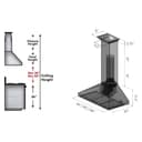 48 In. Crownsound™ Ducted Vent Wall Mount Range Hood In Stainless Steel With Built-in Bluetooth Speakers view 13