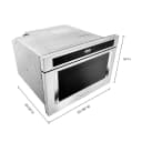 24" Under-Counter Microwave Oven Drawer view 16