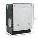 24 in. Panel Ready 14 Place Settings 45 DB Dishwasher in Stainless-Steel view 3