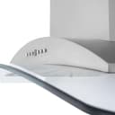 Convertible Vent Wall Mount Range Hood & Glass (KN) - 30 inch view 7