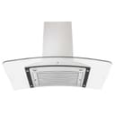 Convertible Vent Wall Mount Range Hood & Glass (KN) - 36 inch view 4