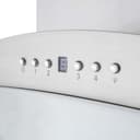 Convertible Vent Wall Mount Range Hood & Glass (KN) - 36 inch view 7