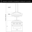 Convertible Vent Wall Mount Range Hood & Glass (KN4) - 36 Inch view 12