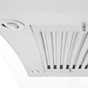48" Convertible Vent Convertible Vent Wall Mount Range Hood  & Glass - 48 Inch view 7