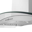 36" CrownSound‚ Ducted Vent Wall Mount Range Hood with Built-in Bluetooth Speakers view 7