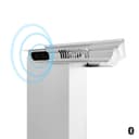 48" CrownSound‚ Ducted Vent Wall Mount Range Hood with Built-in Bluetooth Speakers - 48 Inch view 3