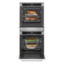 24" Smart Double Wall Oven With True Convection view 4