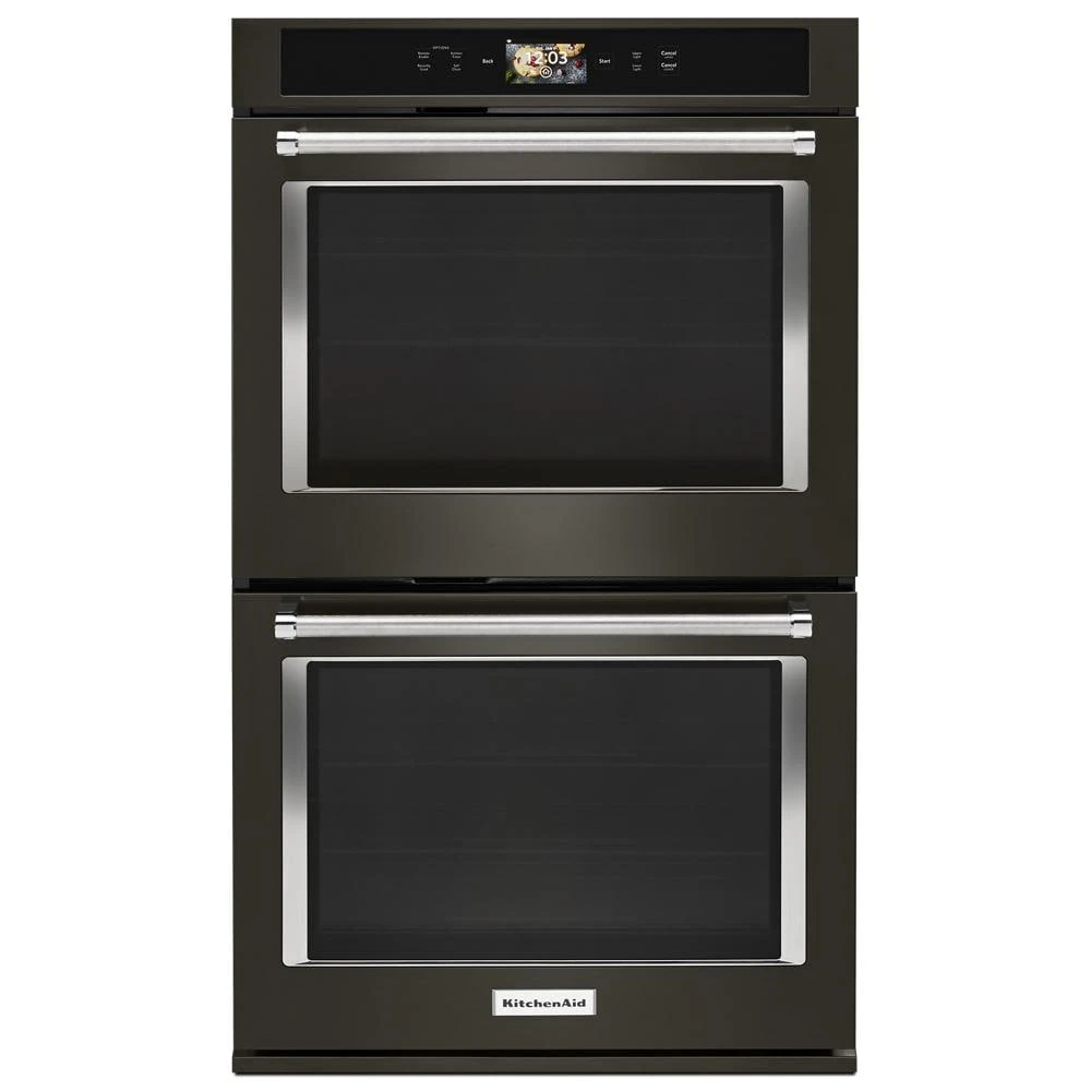 Smart Oven+ 30" Double Oven with Powered Attachments and PrintShield Finish