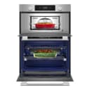 30-inch Smart Electric Combo Wall Oven With Assisted Cooking Modes - Printshield™ Finish view 2
