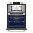 30-inch Smart Electric Combo Wall Oven With Assisted Cooking Modes - White view 11