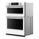 30-inch Smart Electric Combo Wall Oven With Assisted Cooking Modes - White view 12