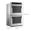 Kitchenaid® 30" Double Wall Ovens With Air Fry Mode view 9