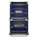 30-inch Electric Double Wall Oven With No Preheat Air Fry Mode - Printshield™ Finish view 2