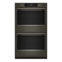 30-inch Smart Electric Double Wall Oven With Assisted Cooking Modes - Black Ore view 2
