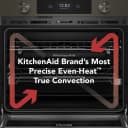 30-inch Smart Electric Double Wall Oven With Assisted Cooking Modes - Black Ore view 9