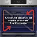 30-inch Smart Electric Double Wall Oven With Assisted Cooking Modes - White view 6