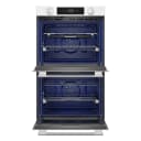 30-inch Smart Electric Double Wall Oven With Assisted Cooking Modes - White view 11