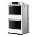 30-inch Smart Electric Double Wall Oven With Assisted Cooking Modes - White view 12