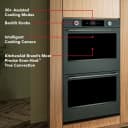 30-inch Smart Electric Double Wall Oven With Intelligent Cooking Camera - Juniper view 5