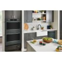 30-inch Smart Electric Double Wall Oven With Intelligent Cooking Camera - Juniper view 4