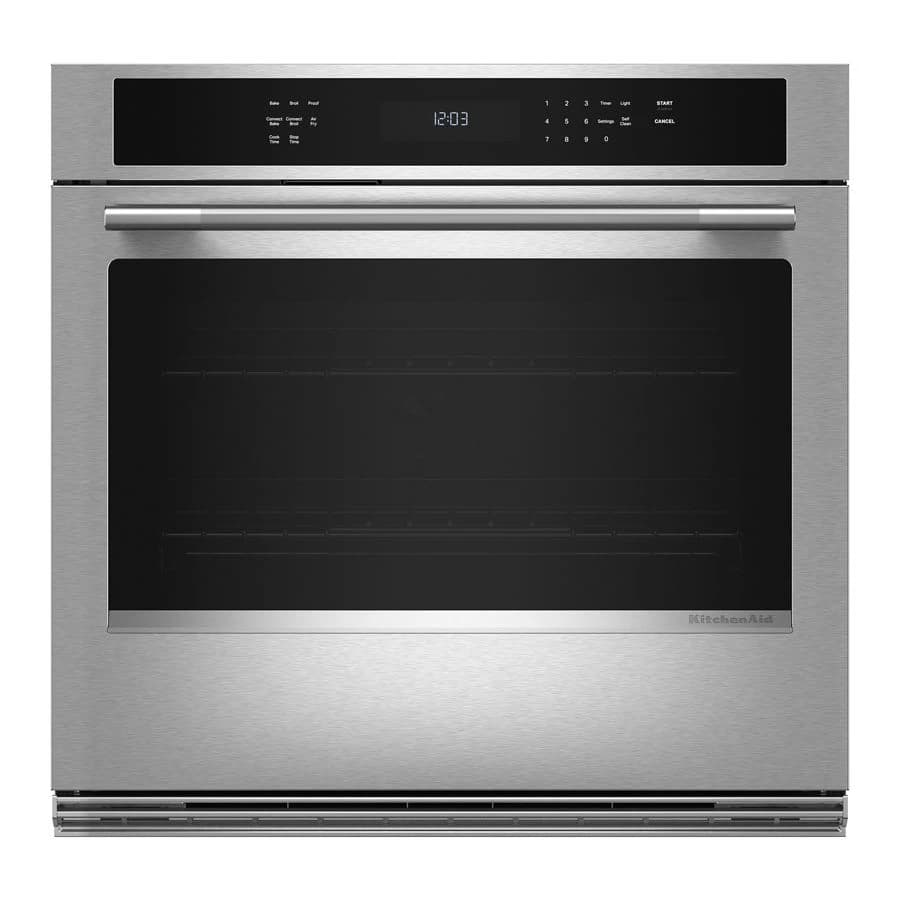 30-inch Electric Single Wall Oven With No Preheat Air Fry Mode - Printshield™ Finish
