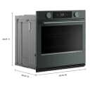 30-inch Smart Electric Single Wall Oven With Assisted Cooking Modes - Juniper view 3