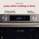 30-inch Smart Electric Single Wall Oven With Assisted Cooking Modes - White view 9