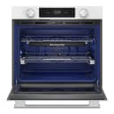 30-inch Smart Electric Single Wall Oven With Assisted Cooking Modes - White view 11