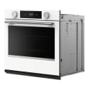 30-inch Smart Electric Single Wall Oven With Assisted Cooking Modes - White view 12