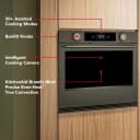 30-inch Smart Electric Single Wall Oven With Intelligent Cooking Camera - Black Ore view 4