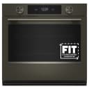 30-inch Smart Electric Single Wall Oven With Intelligent Cooking Camera - Black Ore view 1