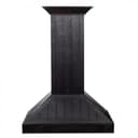 30 In. Wooden Convertible Vent Wall Mount Range Hood In Rustic Dark Finish view 3