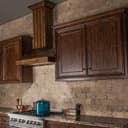 30 In. Wooden Wall Mount Range Hood In Rustic Light Finish view 7