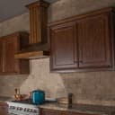 30 In. Wooden Wall Mount Range Hood In Rustic Light Finish view 11