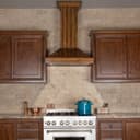 30 In. Wooden Wall Mount Range Hood In Rustic Light Finish view 13