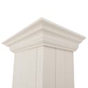 30" Ducted Vent Wooden Wall Mount Range Hood in Cottage White view 6