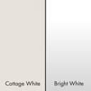 30" Ducted Vent Wooden Wall Mount Range Hood in Cottage White view 9