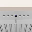 36"Ducted Vent Wooden Convertible Vent Wall Mount Range Hood in Cottage White view 6