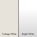 36"Ducted Vent Wooden Convertible Vent Wall Mount Range Hood in Cottage White view 9