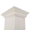 48"Ducted Vent Wooden Convertible Vent Wall Mount Range Hood in Cottage White view 6