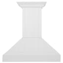 ZLINE 30 in. Wooden Wall Mount Range Hood in Shiplap Bright White Finish (KPWW-30) view 3