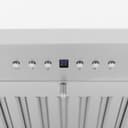 ZLINE 36 in. Wooden Wall Mount Range Hood in Shiplap Bright White Finish (KPWW-36) view 4