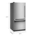 19 Cu. Ft. 30-inch Standard-depth Bottom Mount Refrigerator With Left Door Swing view 4