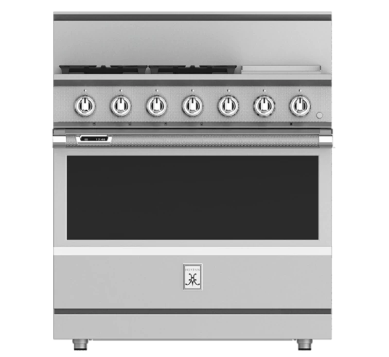 36" Range 4 Burner with Griddle