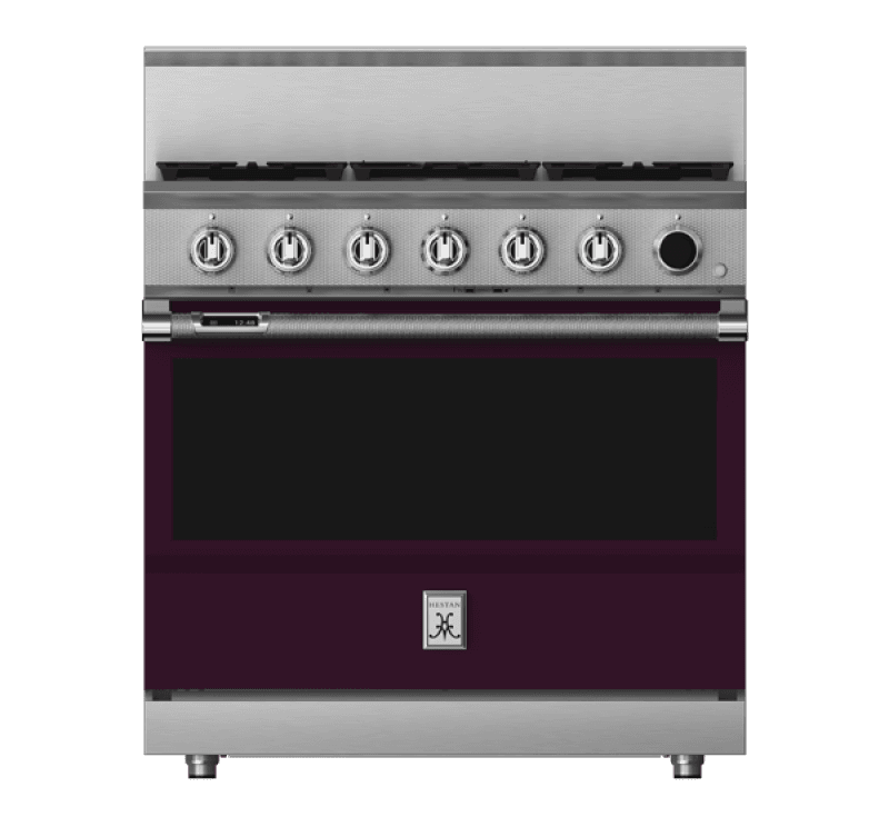 36" 5-Burner Smart Gas Dual Fuel Range