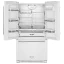 20 cu. ft. 36-Inch Width Counter-Depth French Door Refrigerator with Interior Dispense view 3